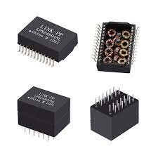 Lan Transformer H16C101S 100/1000 BASE-T Çift Portlu Yüzey Taşıma Tipi
