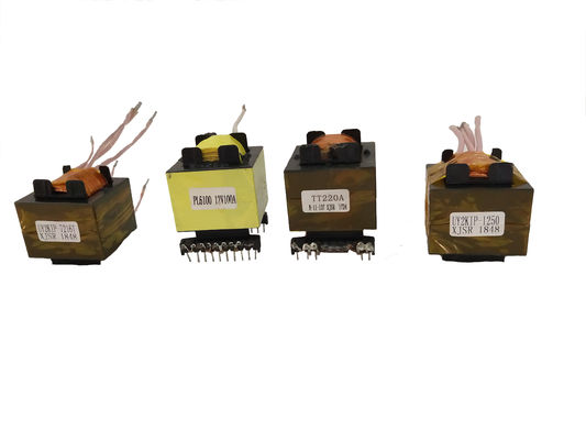 Ee55 Pcb Yüksek Frekanslı Elektrik Gücü Transformörü 220v 48v 1000w Ee65 Smps Ferrit çekirdeği
